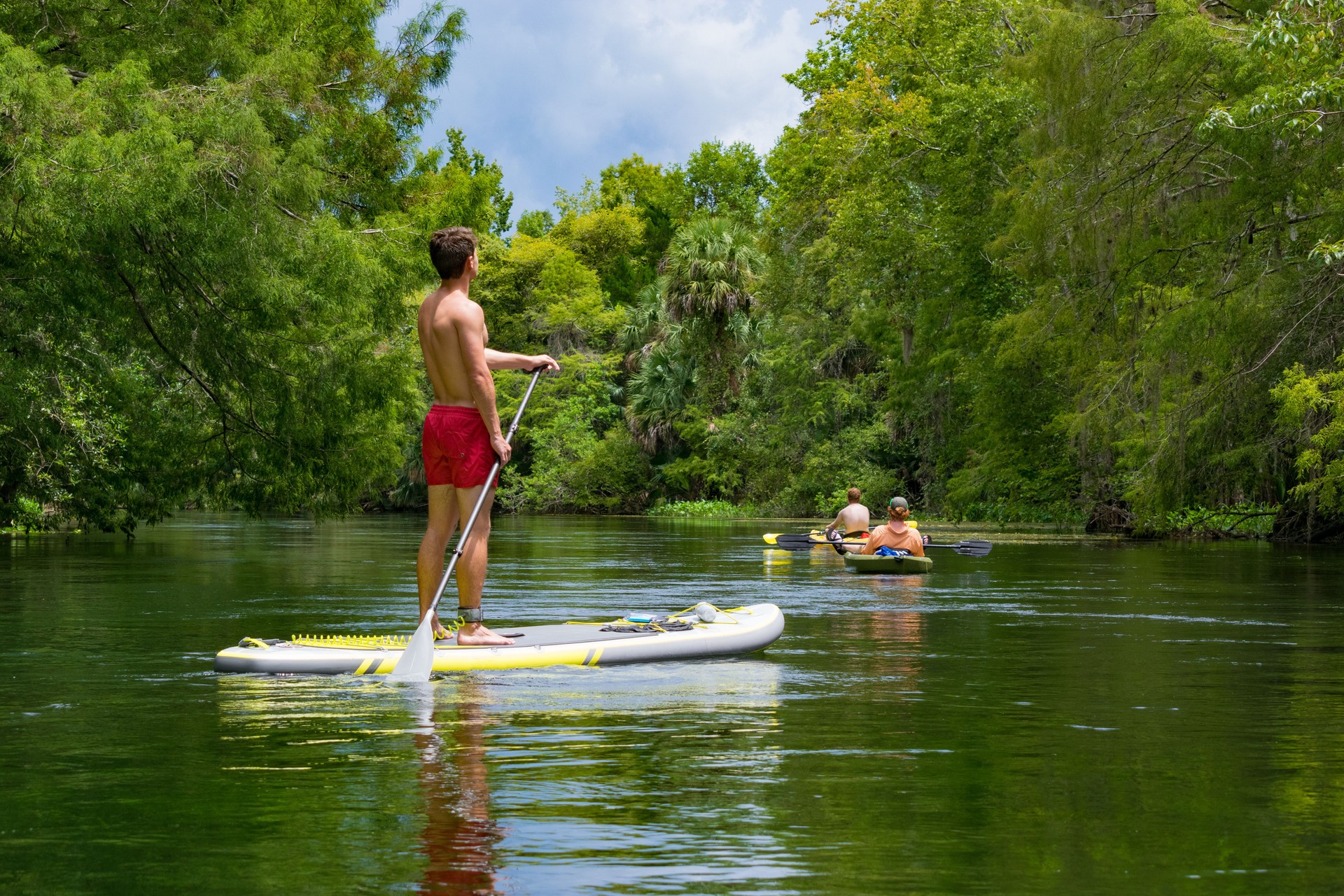 Kayaking and Paddleboarding on Silver River